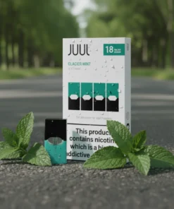 Glacier Mint Juul Pods – 18 Mg 200 Puffs (4 Pcs) Vape City Dubai