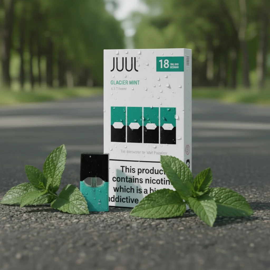 Glacier Mint Juul Pods – 18 Mg 200 Puffs (4 Pcs) Vape City Dubai Glacier Mint Juul Pods – 18 Mg 200 Puffs (4 Pcs) Vape City Dubai