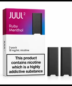 JUUL 2 Ruby Menthol Pods 18mg Pack of 2 1-Hour Delivery Dubai