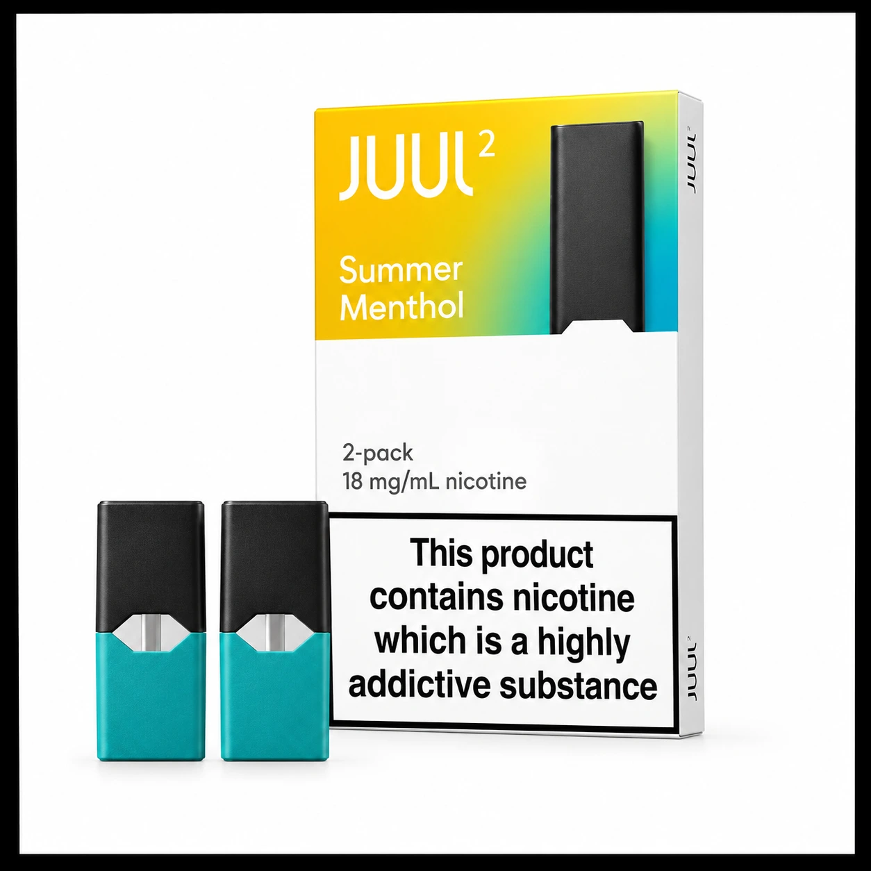 JUUL 2 Summer Menthol Pods 18mg Pack of 2 | 1-Hour Delivery Dubai 1 JUUL 2 Summer Menthol Pods 18mg Pack of 2 1-Hour Delivery Dubai
