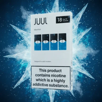JUUL Menthol E-Liquid Pods 18mg 200 Puffs (4 Pack) Buy in Dubai