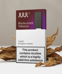 Juul 2 Blackcurrant Tabaco Pods – 18 Mg Nicotine (2 Pack)