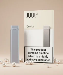 Juul 2 Rechargeable Pod Device with USB Charger (Silver)