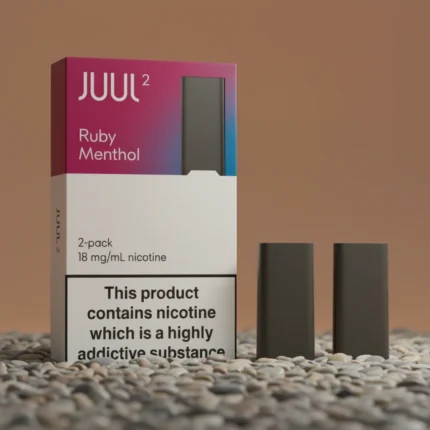 Juul 2 Ruby Menthol Pods - 18 Mg Nicotine (2 Pack)