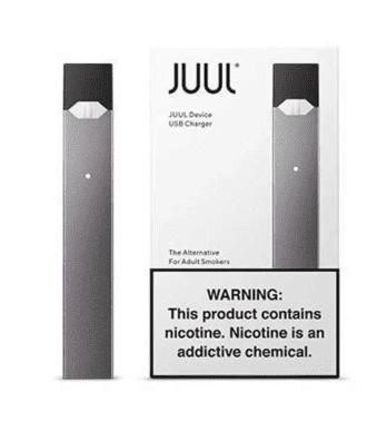 Juul Black Rechargeable Pod Device with USB Charger
