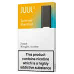 JUUL 2 SUMMER MENTHOL PODS – 18 Mg NICOTINE IN uae