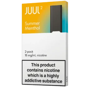 JUUL 2 SUMMER MENTHOL PODS – 18 Mg NICOTINE IN uae