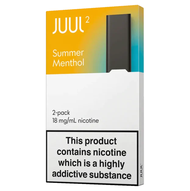 JUUL 2 SUMMER MENTHOL PODS – 18 Mg NICOTINE IN uae