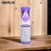 MYLÉ Drip Blue Razz disposable device with 2500 puffs and 2 percent nicotine strength, sweet and tangy blue raspberry flavor