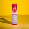 MYLÉ Drip Red Apple disposable device with 2500 puffs and 2 percent nicotine strength, sweet and crisp red apple flavor