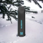 MYLÉ Micro Bar Blueberry disposable device with 1500 puffs and 2 percent nicotine strength, sweet and juicy blueberry flavor