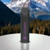 MYLÉ Micro Bar Luscious Grape disposable device with 1500 puffs and 2 percent nicotine strength, sweet and juicy grape flavor