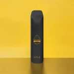 MYLÉ Micro Bar Mango Ice disposable device with 1500 puffs and 2 percent nicotine strength, sweet mango flavor with icy menthol