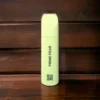 MYLÉ Micro Bar Prime Pear disposable device with 1500 puffs and 2 percent nicotine strength, fresh and juicy pear flavor
