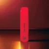MYLÉ Micro Bar Red Apple disposable device with 1500 puffs and 2 percent nicotine strength, sweet and crisp red apple flavor