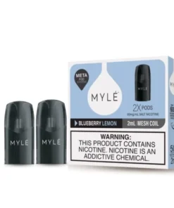 Myle V5 Meta Pods pack of two (2) disposable magnetic