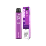 Vapes Bars Ghost Pro Great Grape disposable vape 20 mg nicotine with 3500 puffs for sweet grape flavor