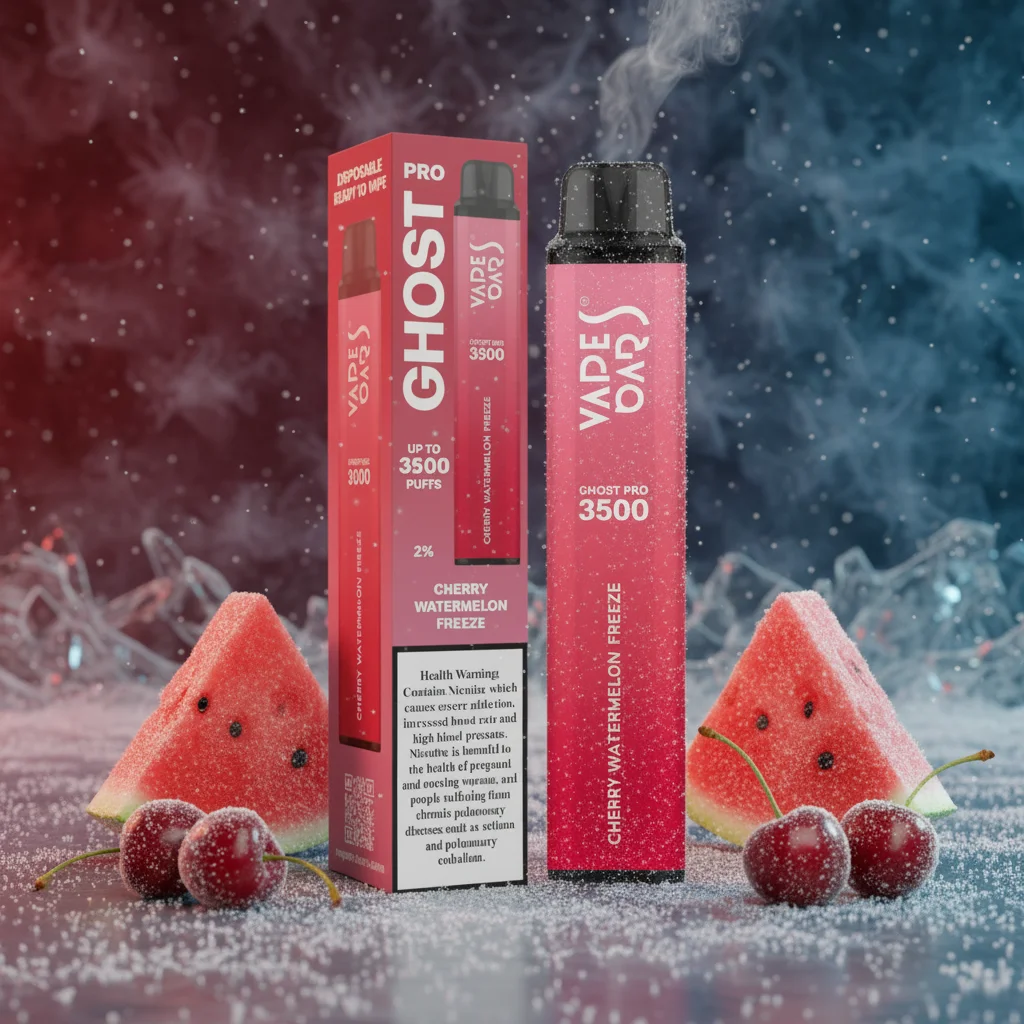 Cherry Watermelon Freeze 20mg 3500 Puffs by Vape Bar Ghost Pro Cherry Watermelon Freeze 20mg 3500 Puffs by Vape Bar Ghost Pro