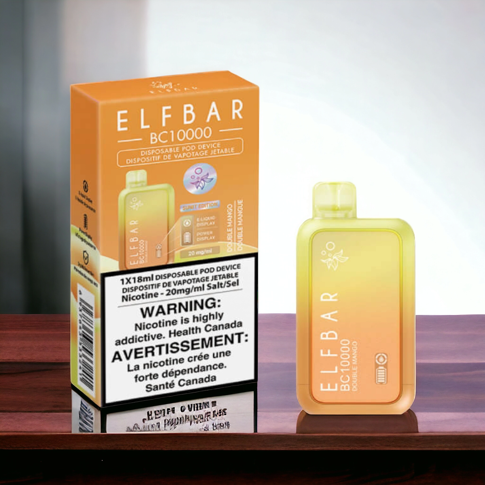 ELFBAR Double Mango BC 10000 Puffs 50mg ELFBAR Double Mango BC 10000 Puffs 50mg