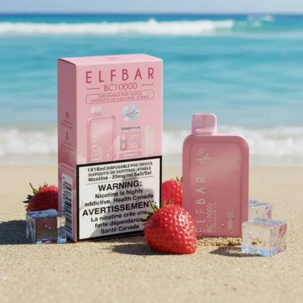 ELFBAR Strawberry Ice BC 10000 Puffs 50mg disposable vape 