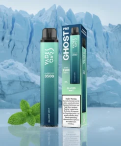 Glacier Mint 20mg 3500 Puffs by Vape Bar Ghost Pro