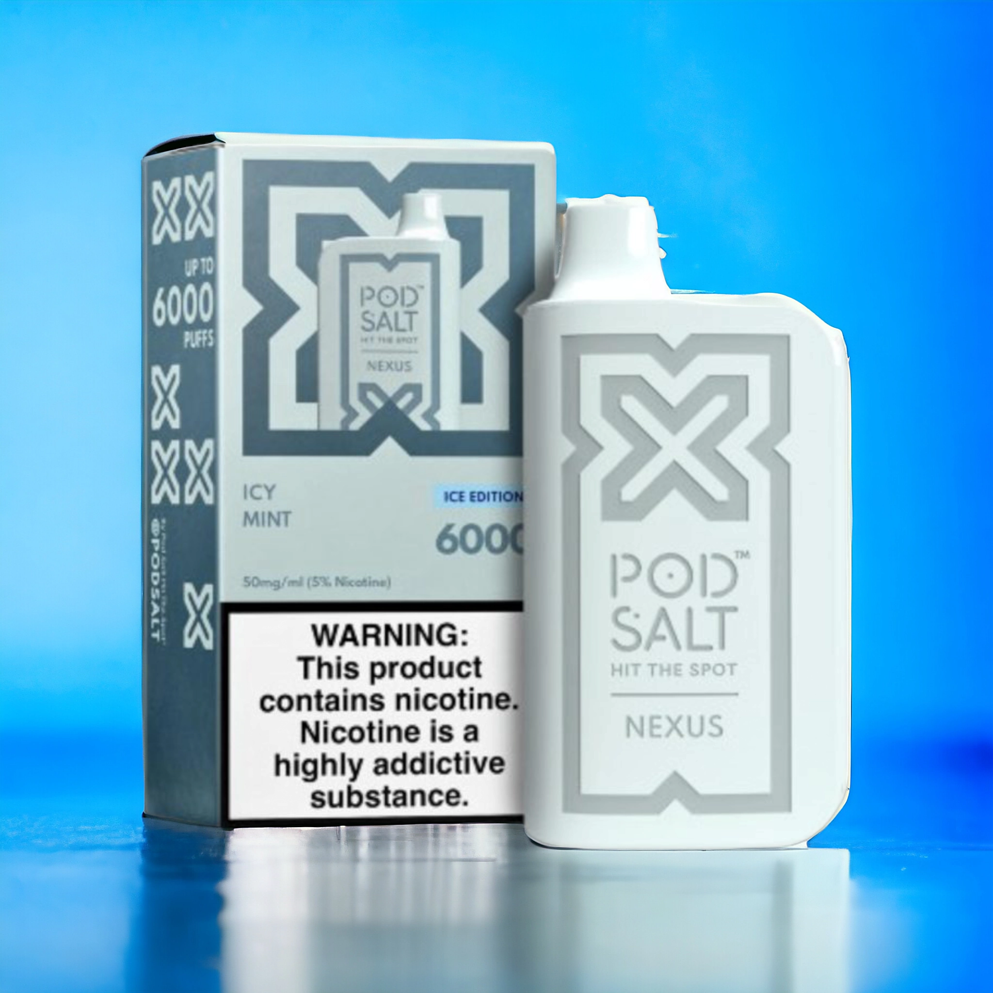 Nexus Icy Mint 2%nicotine 6000 Puffs Nexus Icy Mint 2%nicotine 6000 Puffs