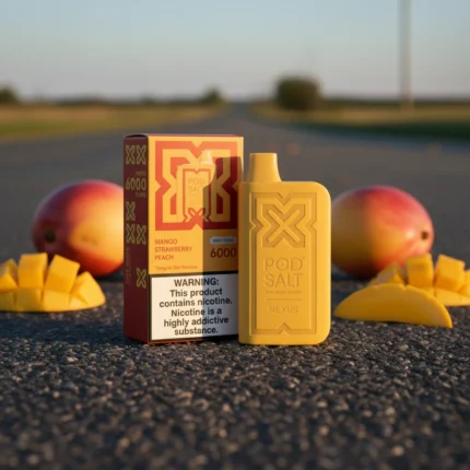 Nexus Mango Strawberry Peach 2%nicotine 6000 Puffs