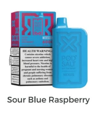 Nexus Sour Blue Raspberry 2%nicotine 6000 Puffs