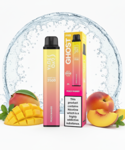 Peach Mango 20mg 3500 Puffs by Vape Bar Ghost Pro