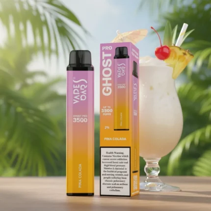Pina Colada 20mg 3500 Puffs by Vape Bar Ghost Pro