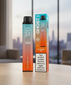 Pink Orange Fizz 20mg 3500 Puffs by Vape Bar Ghost Pro