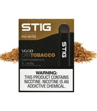 VGOD Stig Disposable vape – Dry Tobacco