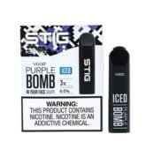 Stig Iced Purple Bomb VGOD Disposable Pod Device