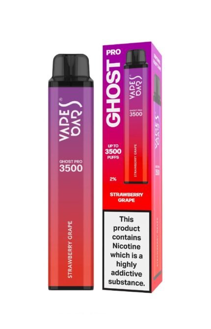 Strawberry Grape 20mg 3500 Puffs by Vapes Bars Ghost Pro