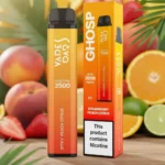 Strawberry Peach Citrus 20mg 3500 Puffs by Vape Bar Ghost Pro