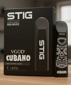 VGOD STIG Cubano Pack of 3 Disposable Pod Device 6% in Dubai