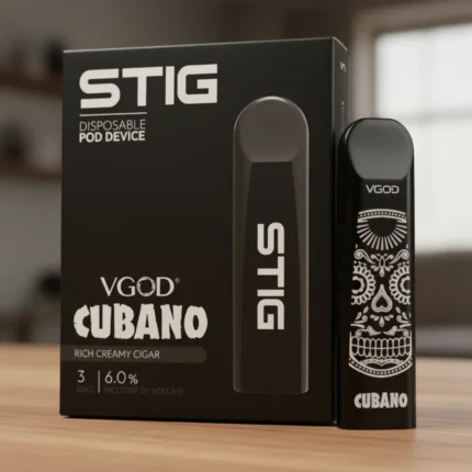 VGOD STIG Cubano Pack of 3 Disposable Pod Device 6% in Dubai