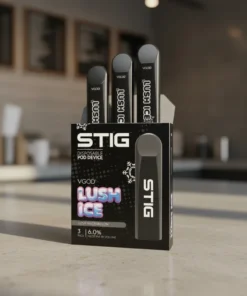 VGOD STIG Lush Ice Pack of 3 Disposable Pod Device 6% in Dubai