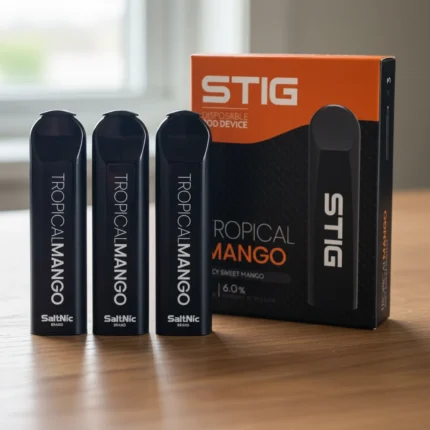 VGOD STIG Tropical Mango Pack of 3 Disposable Pod Device 6% in Dubai