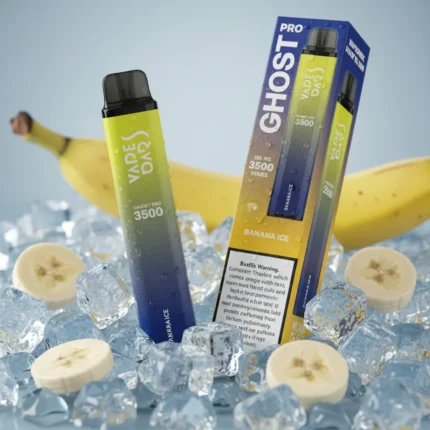 Vape Bar Ghost Pro Banana Ice 20mg 3500 Puffs