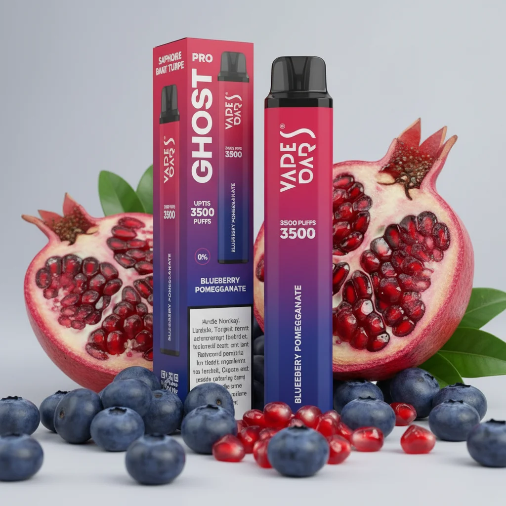 Vape Bar Ghost Pro Blueberry Pomegranate 20mg 3500 Puffs Vape Bar Ghost Pro Blueberry Pomegranate 20mg 3500 Puffs