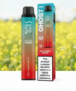 Vape Bar Ghost Pro Fizzy Cherry Sweets 20mg 3500 Puffs