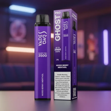 Vape Bar Ghost Pro Mixed Berry Menthol 20mg 3500 Puffs