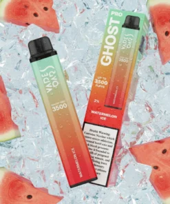 Watermelon Ice 20mg 3500 Puffs by Vape Bar Ghost Pro