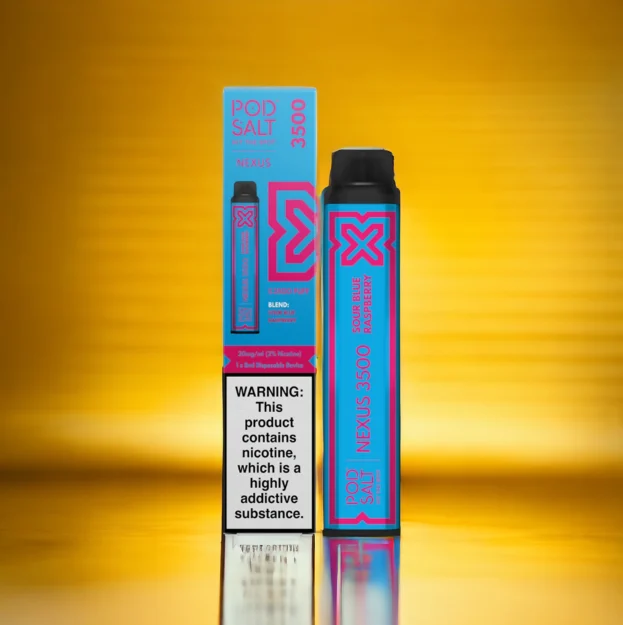 blue raspberry pod salt 3500 puffs 2% nicotine