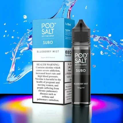 Blueberry Mist pod salt disposable vape 3500 puffs with 2% nicotine and blueberry mist flavor