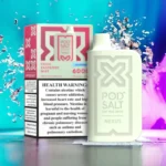 Nexus Fresh Raspberry Mint disposable vape 6000 puffs with 2% nicotine and raspberry mint flavor