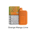 Nexus Orange Mango Lime disposable vape 6000 puffs with 2% nicotine and citrus tropical flavor