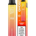 Vapes Bars Ghost Pro Caribbean Crush disposable vape 20 mg nicotine with 3500 puffs