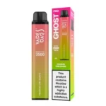 Vapes Bars Ghost Pro Passion Kiwi Guava disposable vape 20 mg nicotine with 3500 puffs for sweet and tropical fruit flavor
